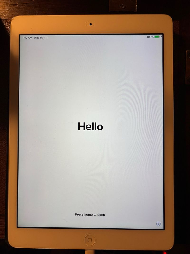 Apple iPad 1 64GB Blanco