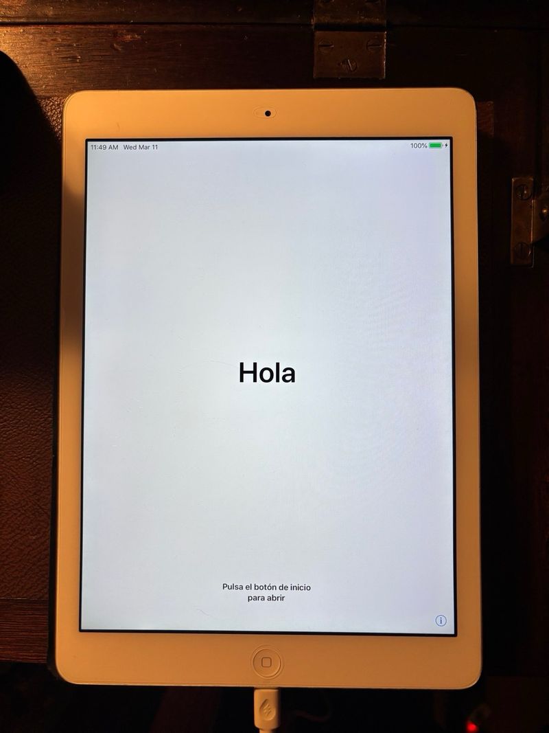 Apple iPad 1 64GB Blanco afbeelding 2