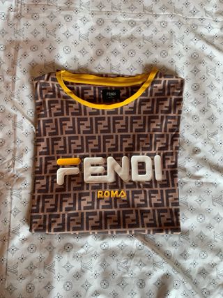T-shirt Fendi FF Roma