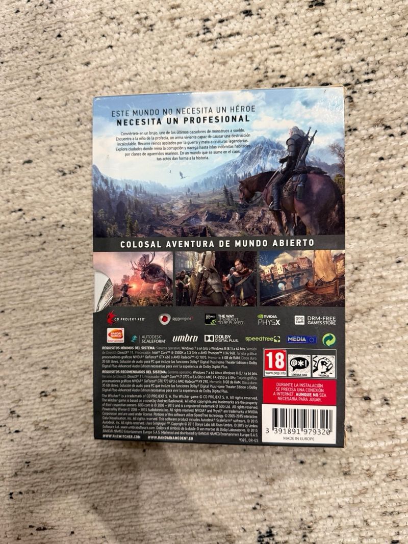 The Witcher 3: Wild Hunt PC DVD-ROM afbeelding 2
