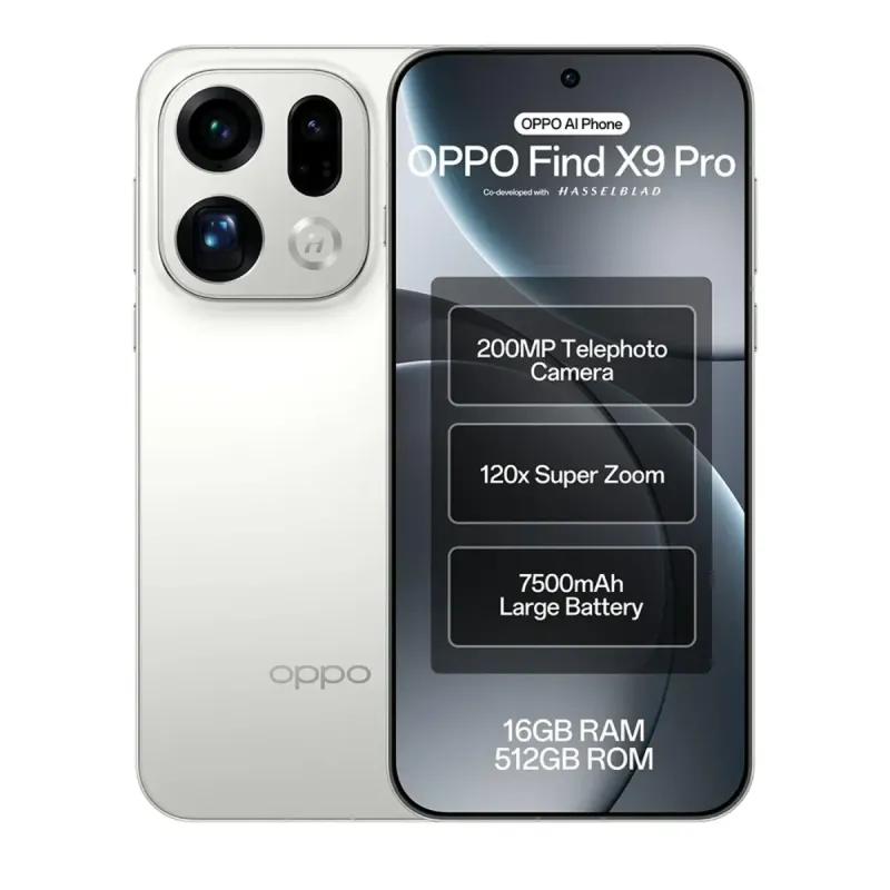 OPPO Find X9 Pro Blanco 512GB impoluto con factura