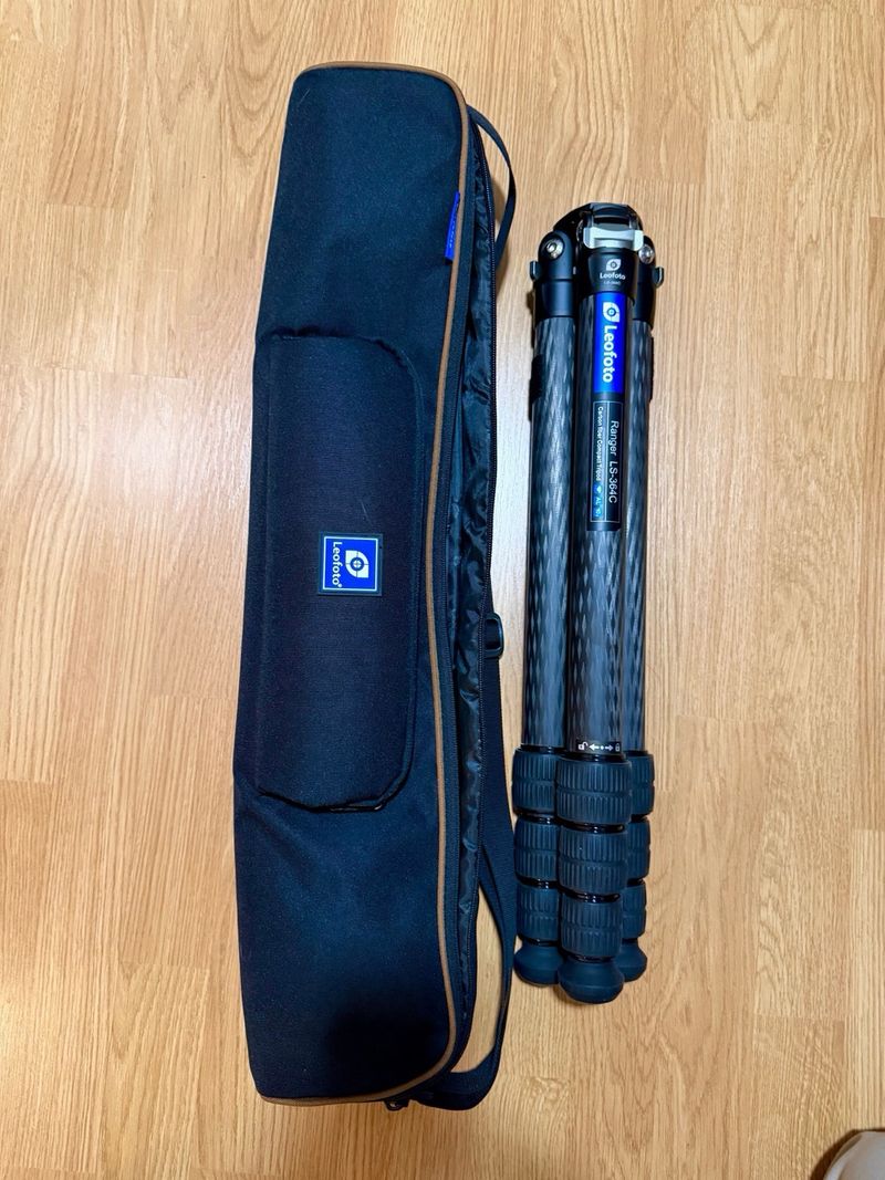 Trípode Leofoto Ranger LS-364C Carbono afbeelding 3