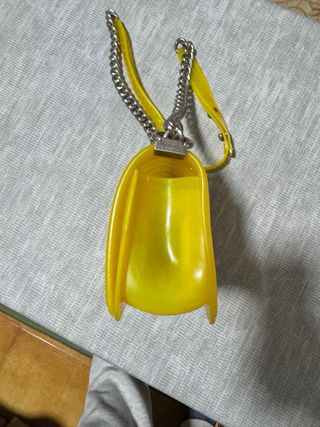 Bolso Chanel Amarillo Transparente