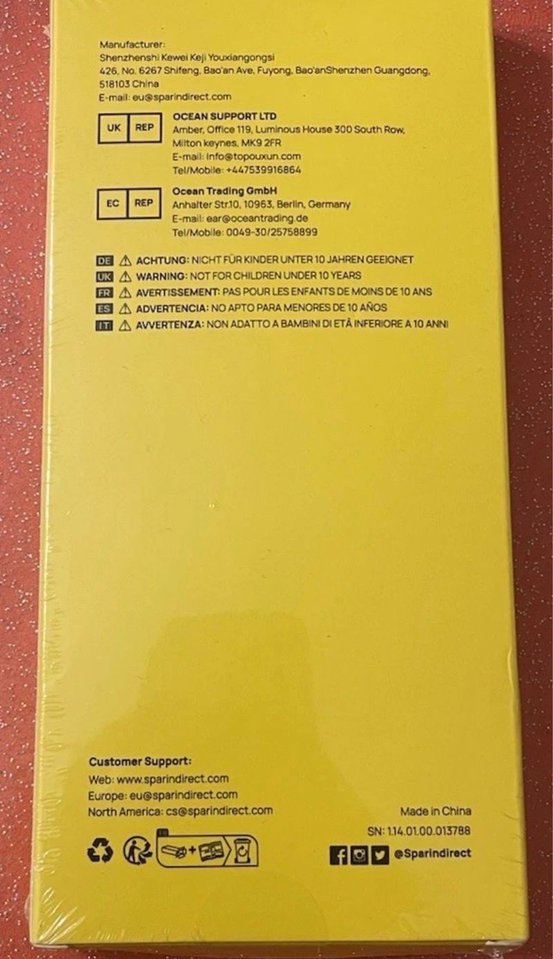 Protección de vidrio para iPhone 2 piezas SPARIN afbeelding 2