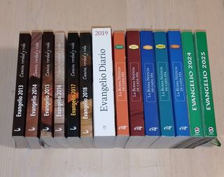 EVANGELIOS DEL AÑO 2013 AL 2025 14 LIBROS
