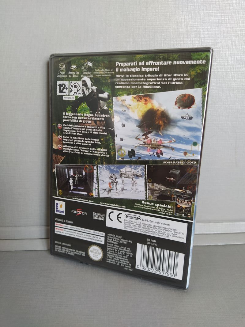 [PRECINTADO] SW REBEL STRIKE ita - GameCube afbeelding 2