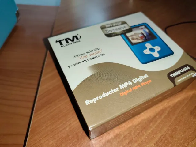 Reproductor MP4 Digital TM Electron Azul