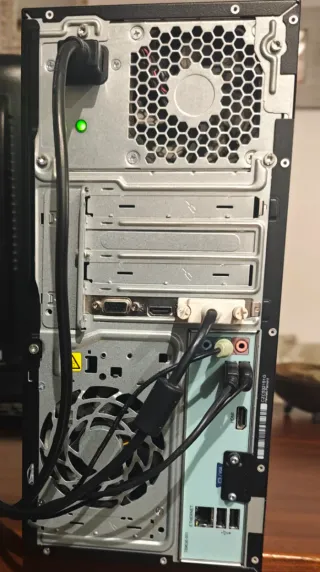 Ordenador HP Pavilion Negro/Plata