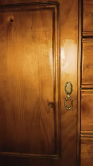 Aparador Madera Maciza Tallada 2m