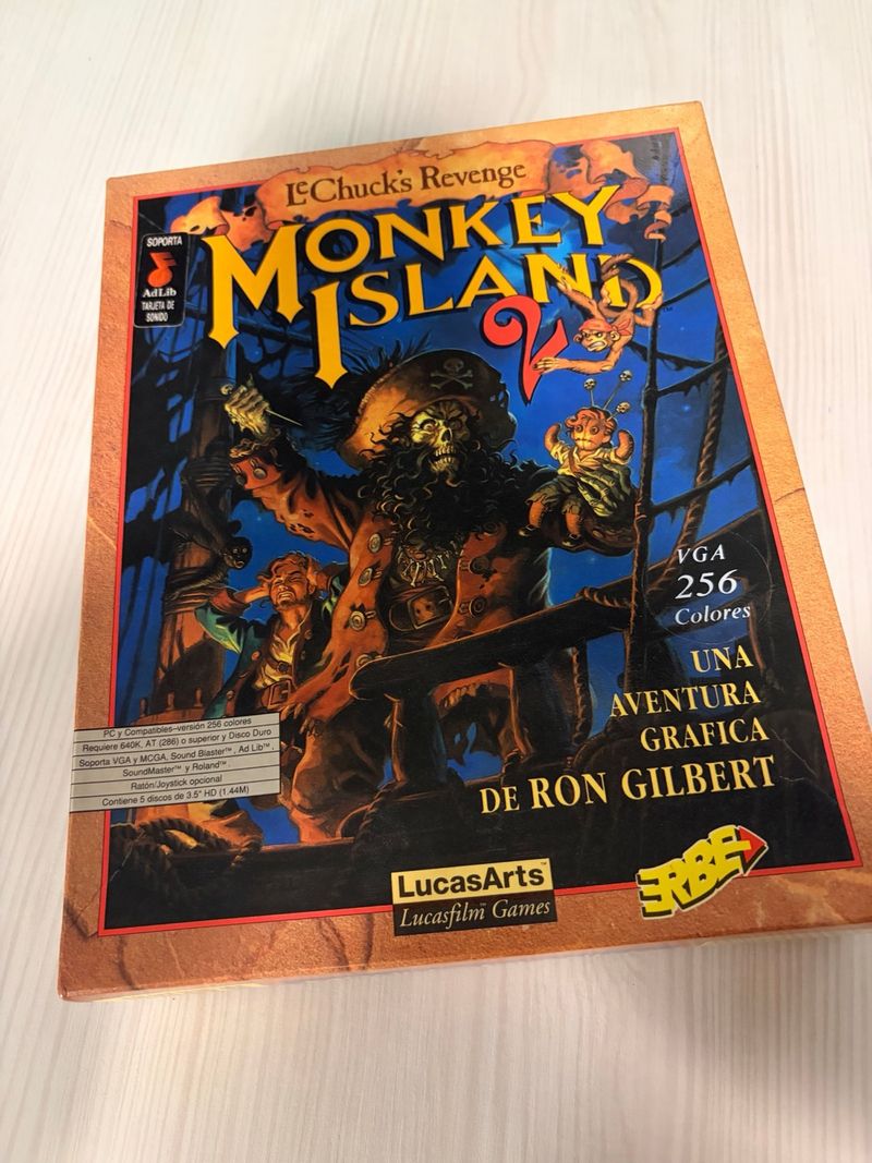 Monkey Island 2: LeChuck's Revenge PC 3,5
