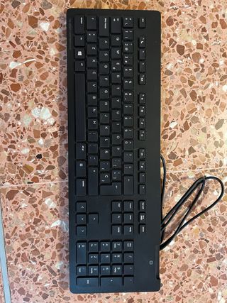 Teclado y raton hp