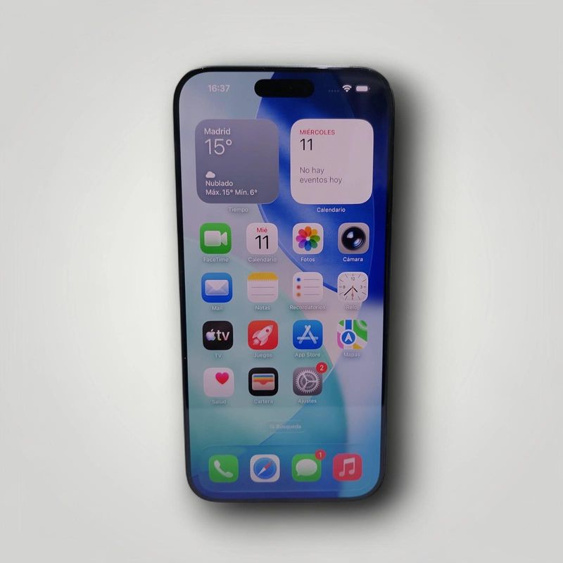 MOVIL IPHONE 16 PRO MAX NEGRO 256GB + CABLE