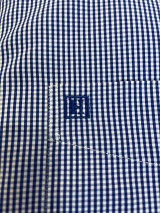 Camisa Hackett azul y blanca