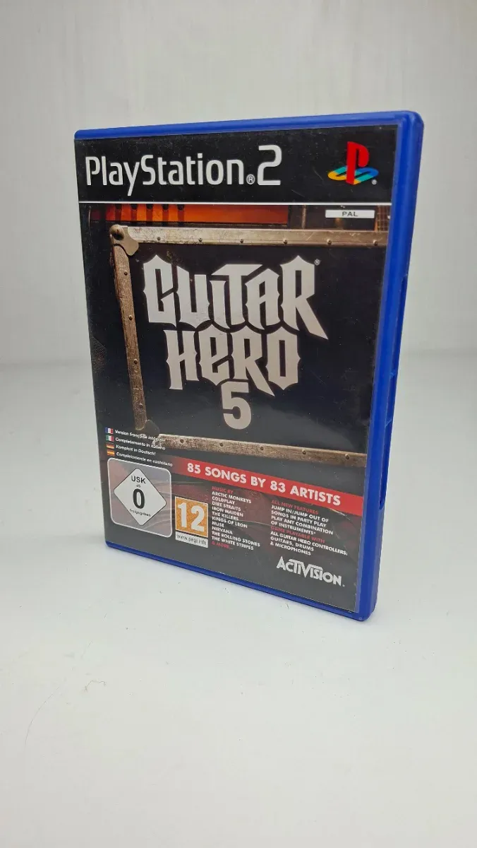 Guitar Hero 5 PS2 Pal Completo