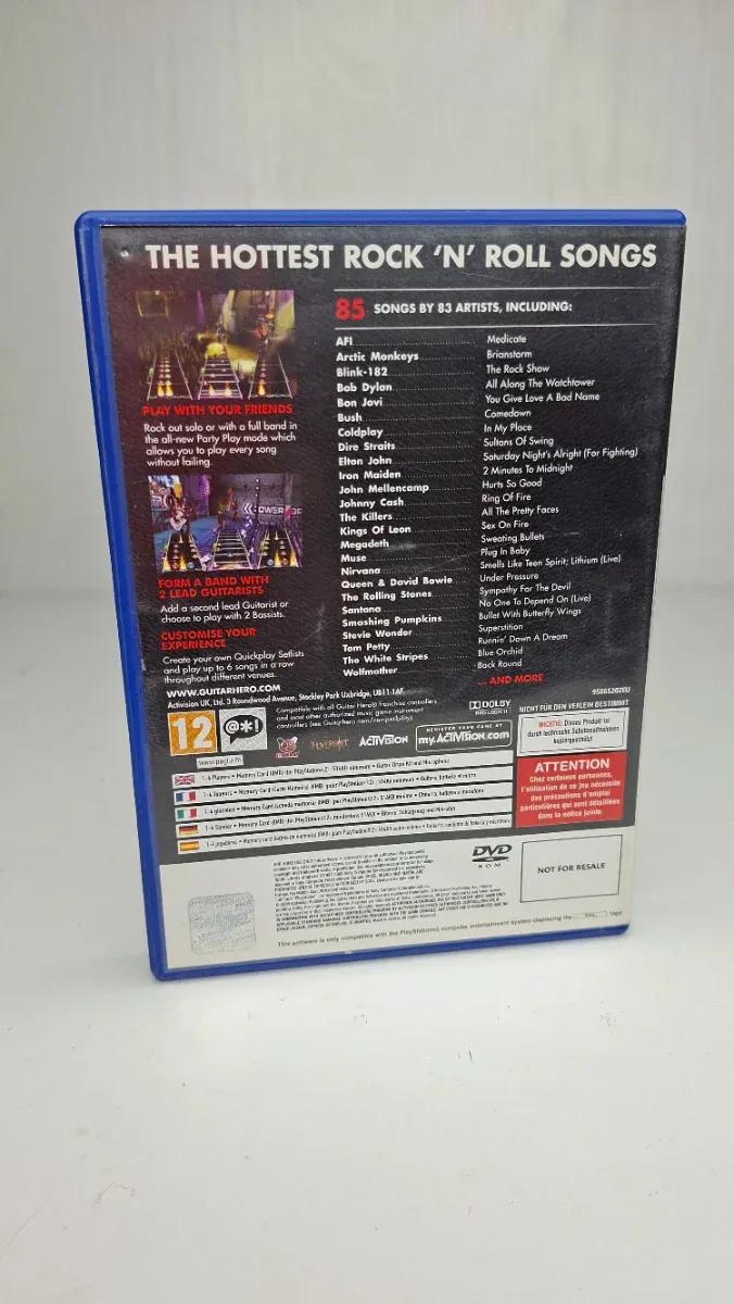 Guitar Hero 5 PS2 Pal Completo afbeelding 2