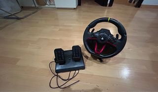 Volante PS4 y PC + Pedales Playstation