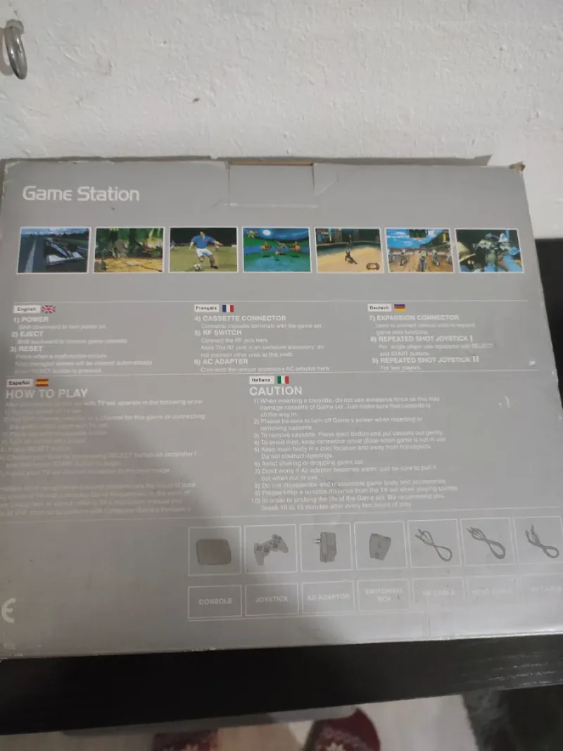 Consola 8 bit vitage afbeelding 3