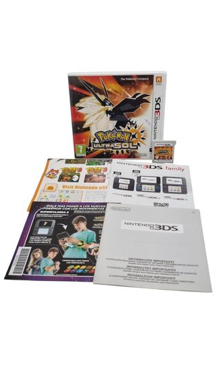 VIDEOJUEGO NINTENDO 3DS POKEMON ULTRA SOL