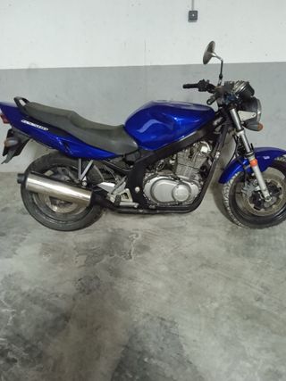 Suzuki GS 500 Naked Azul