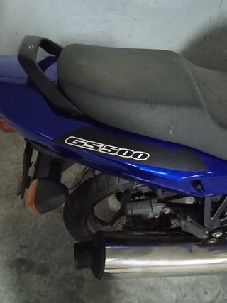 Suzuki GS 500 Naked Azul
