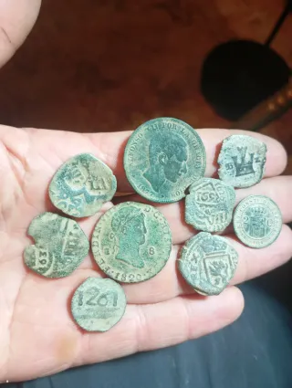 Lote monedas antiguas