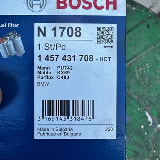 Filtro Gasoil Bosch N 1708 BMW E46