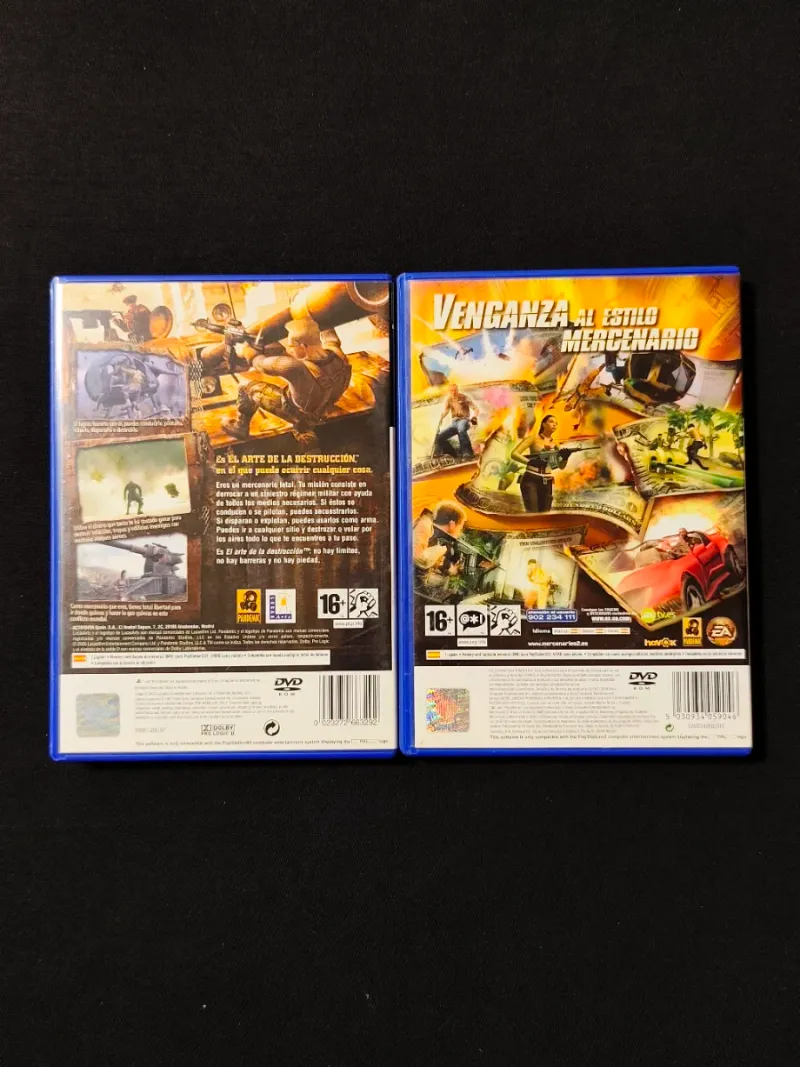 Lote Mercenarios. PlayStation 2. afbeelding 2