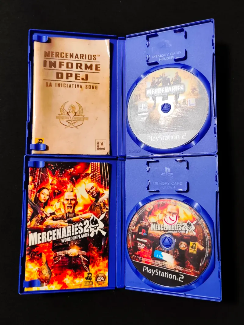 Lote Mercenarios. PlayStation 2. afbeelding 3