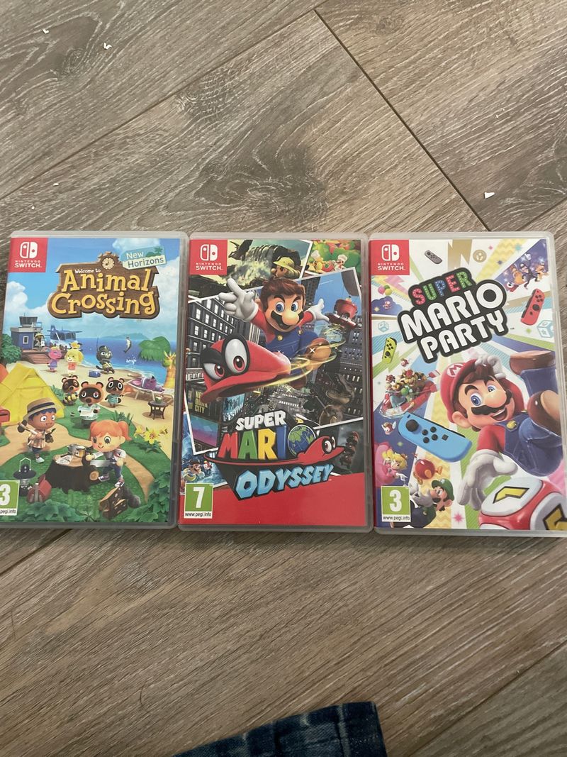 3 Juegos Nintendo Switch: Animal Crossing, Mario O