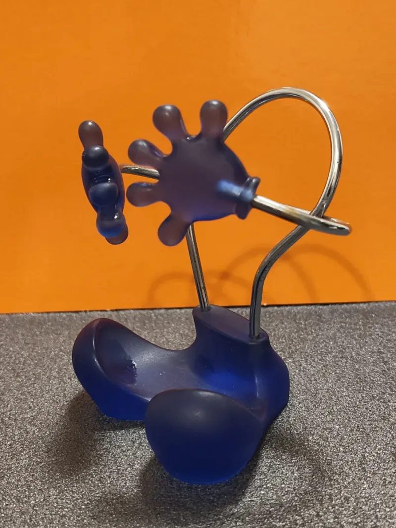 Soporte para celular con diseño de manos azules afbeelding 2