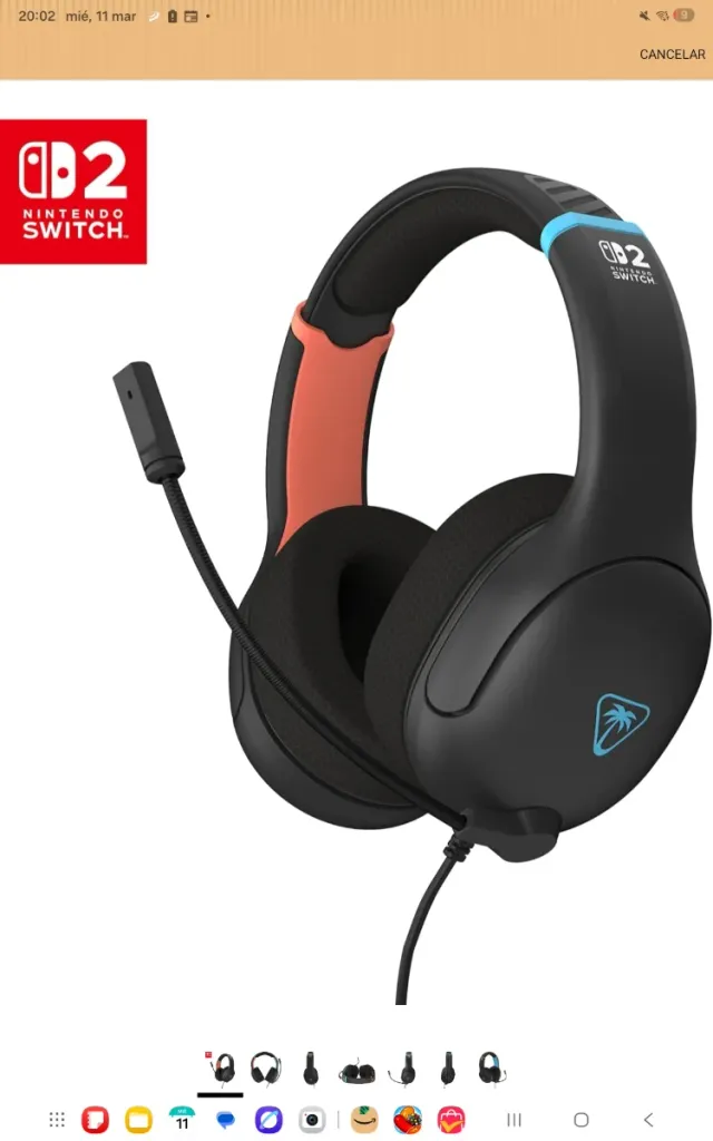 Auriculares Turtle Beach Nintendo Switch 2 nuevo p
