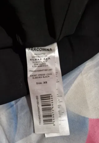 Vestito Fracomina nero taglia S