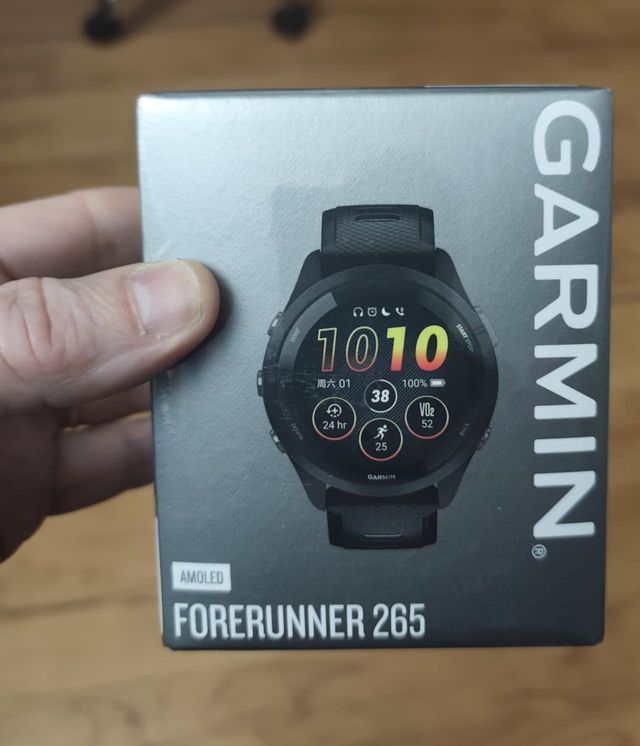 Garmin Forerunner 265 negro, a estrenar, sin abrir