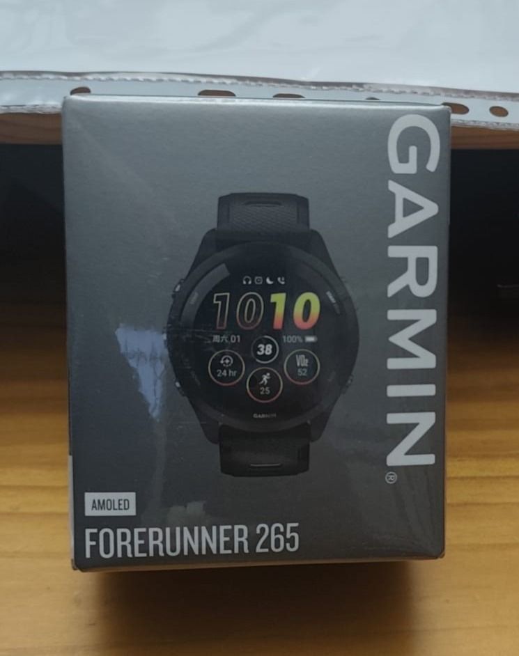 Garmin Forerunner 265 negro, a estrenar, sin abrir afbeelding 2