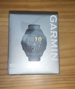 Garmin Forerunner 265 negro, a estrenar, sin abrir