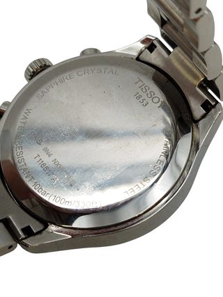 RELOJ ACERO TISSOT 1853 CRONOGRAFO XL CLASICO AZUL