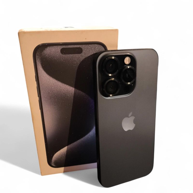 IPHONE 15 PRO 128GB BLUE TITANIUM BATERIA 88%CAJA afbeelding 2