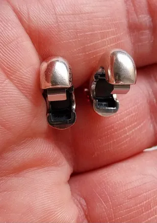 Lote 2 clips Pandora corazón rojo