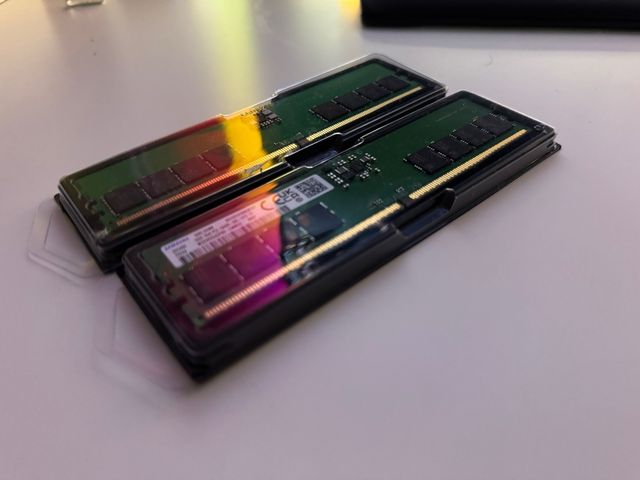 2x 16GB DDR5 RAM PC5-4800 Samsung SK Hynix