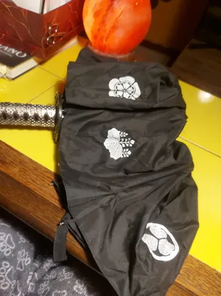Paraguas estilo samurai