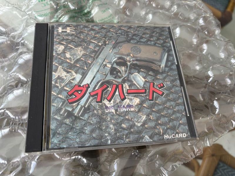 Die Hard PC Engine Completo Japones Exclusivo Raro