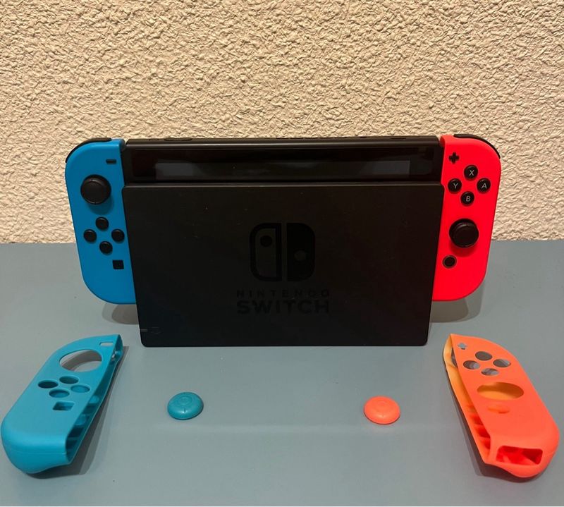 NINTENDO SWITCH con accesorios afbeelding 2