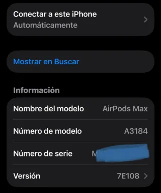 Airpods Max Negro