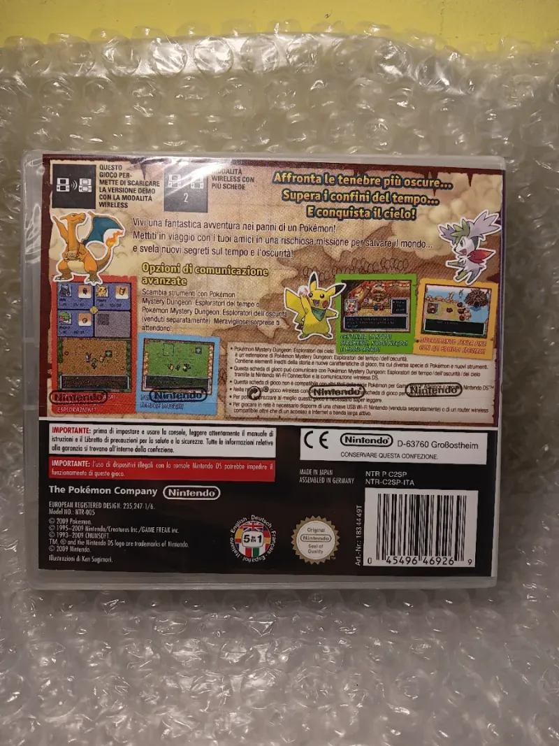 Exploradores del Cielo de Pokémon, nuevo y sellado en italiano afbeelding 2