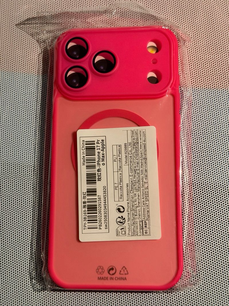 Funda iPhone 17 Pro Max Rosa Magsafe afbeelding 2