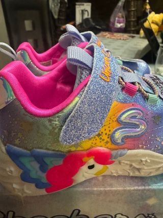 Bambas Skechers Unicornio Luces Talla 22
