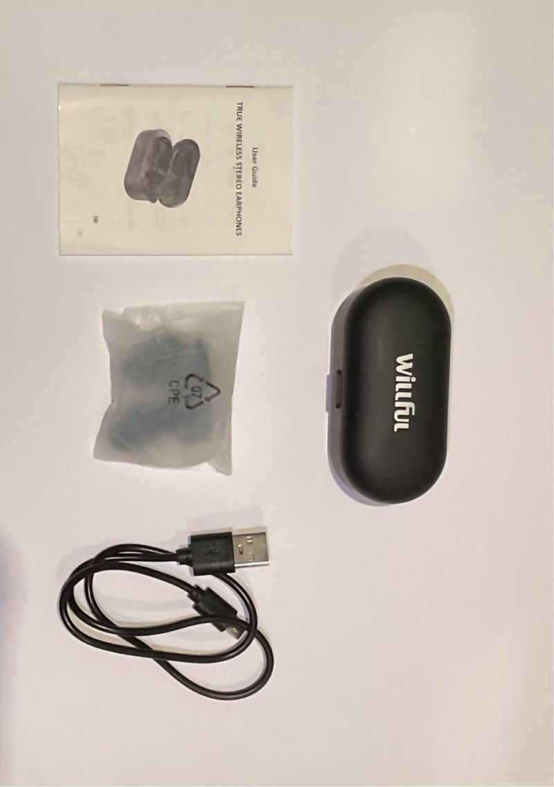 Auriculares Bluetooth Willful Negros afbeelding 4