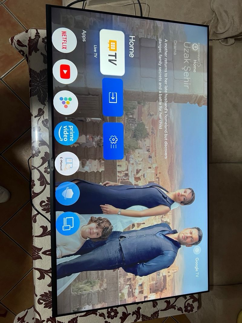 SMART TV Haier 50 Negra afbeelding 2