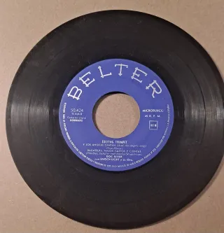 Disco 45 R.P.M. Exciting Trumpet 1961