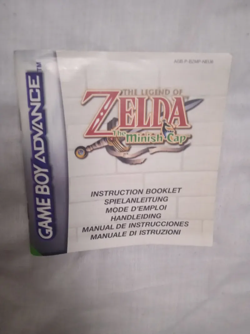 INSTRUCCIONES THE LEGEND OF ZELDA THE MINISH CAP afbeelding 2